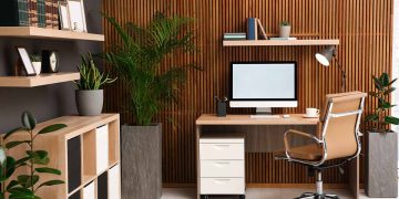 organized office space